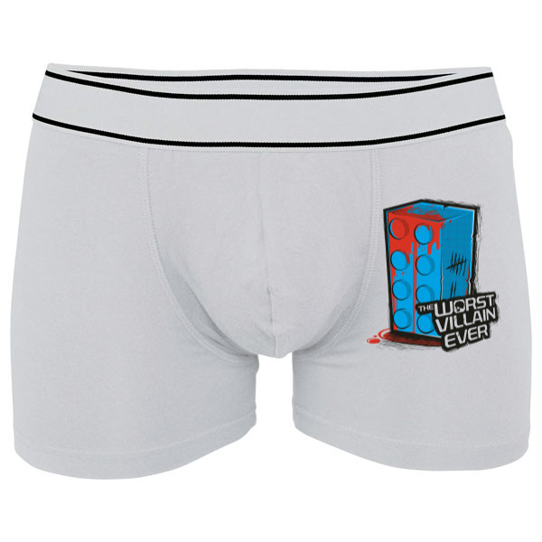 Boxerky Kariban s potlačou Lego kostička - Trenky