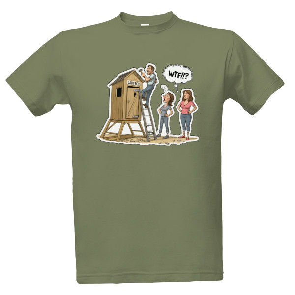 Tričko s potiskem lejdy box