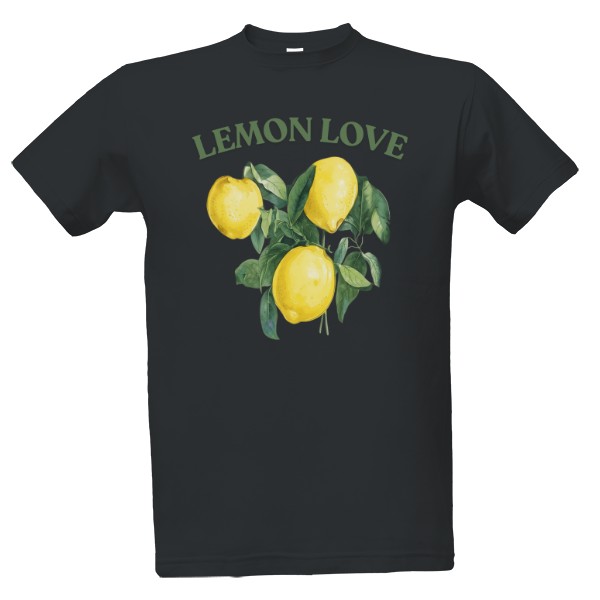 Tričko s potiskem Lemon Love