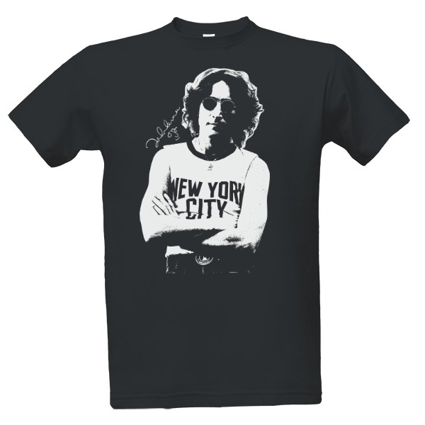 Tričko s potiskem John Lennon