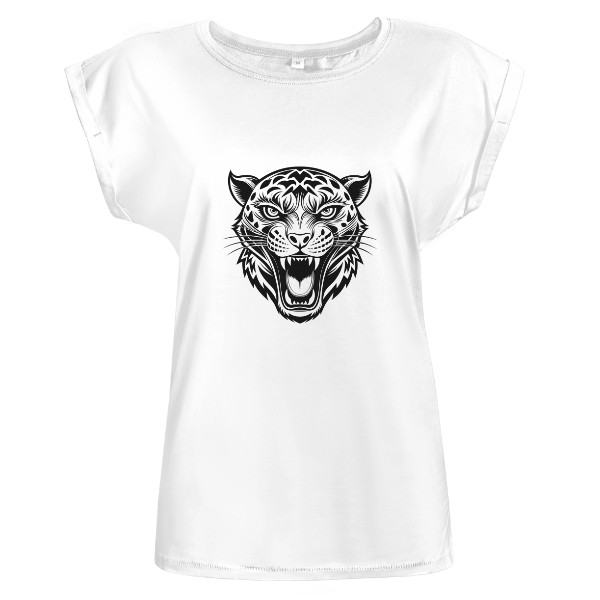 Tričko s potiskem Leopard