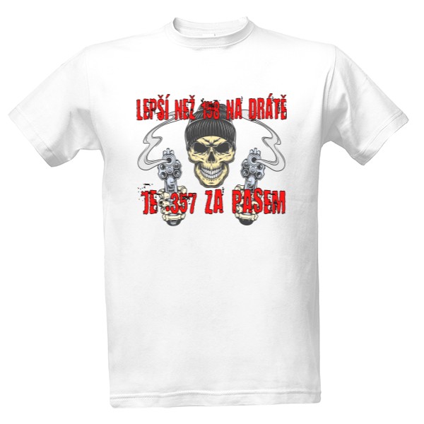 Tričko s potiskem Lepší než 158