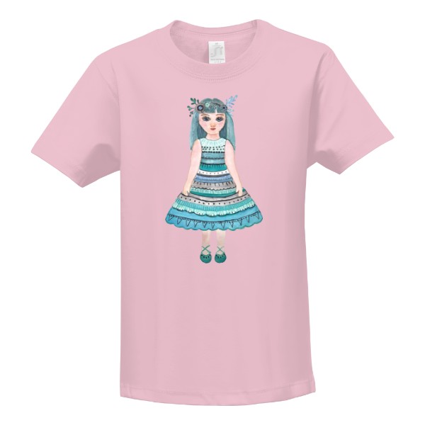 Tričko s potiskem Lesní víla