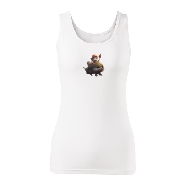 Tričko s potlačou Lesní víla na ježkovi