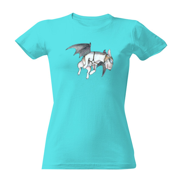 Tričko s potiskem Létající bulda