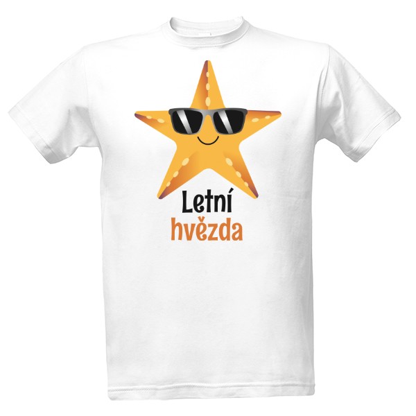 Tričko s potiskem Letní hvězda