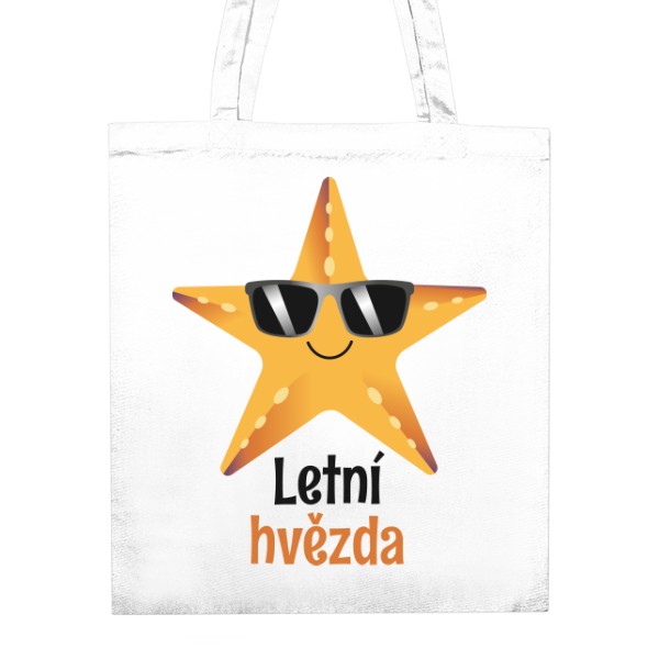 Nákupní taška unisex s potiskem Letní hvězda