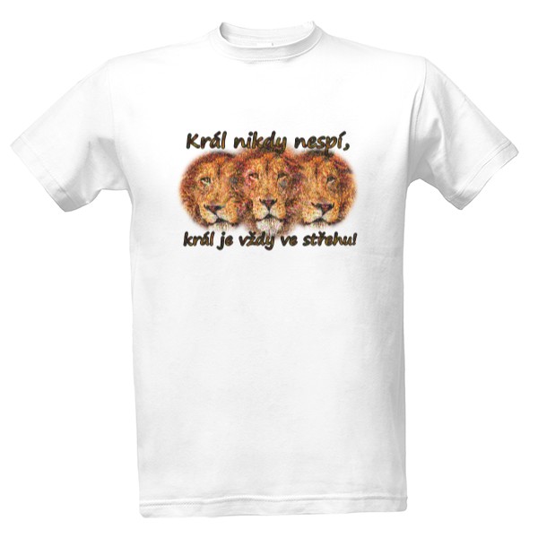 Tričko s potlačou Lev