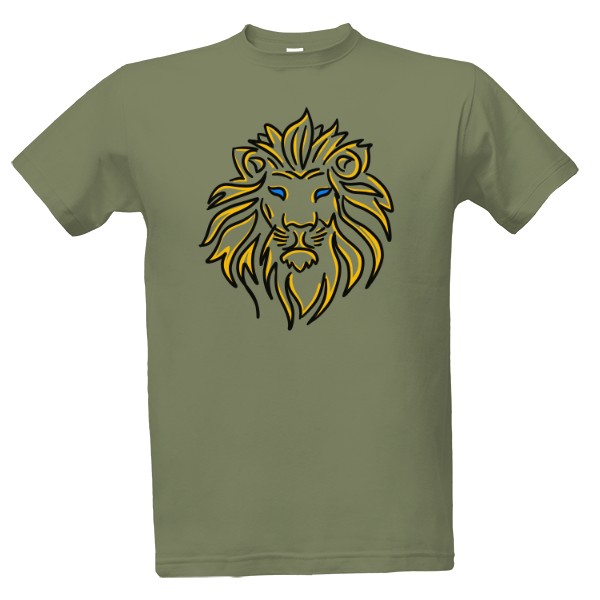 Tričko s potiskem Lev 2
