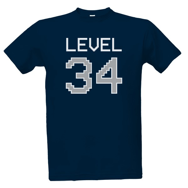Tričko s potiskem Level 34