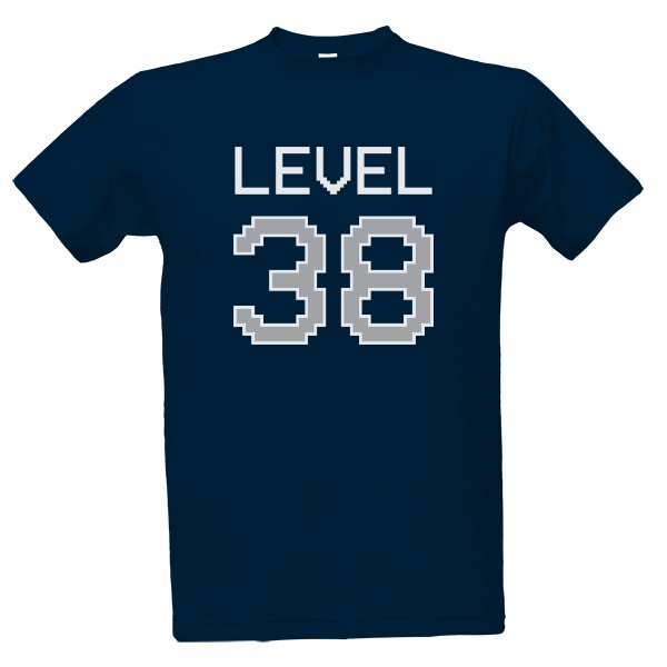 Tričko s potlačou Level 38