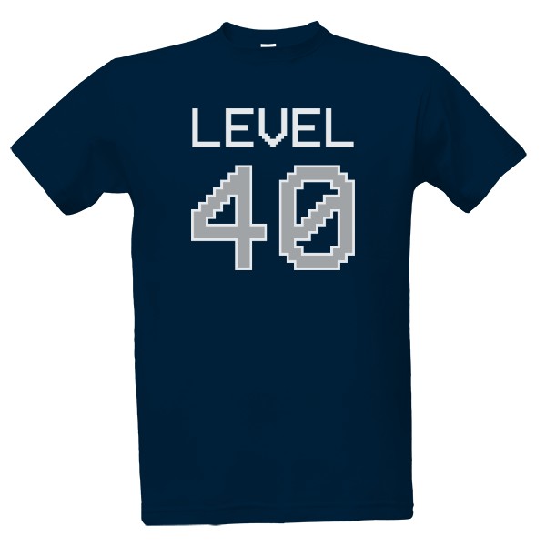Tričko s potiskem Level 40