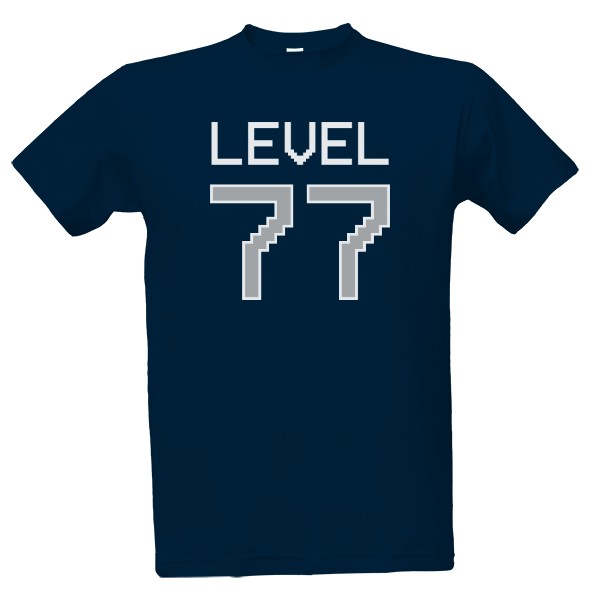 Tričko s potlačou Level 77