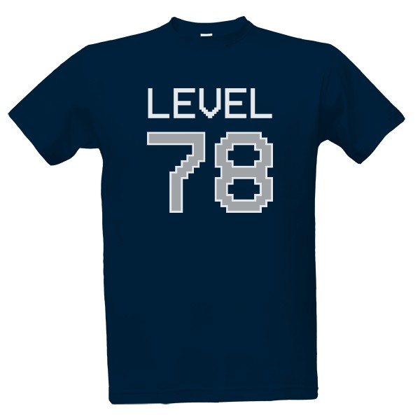 Tričko s potlačou Level 78