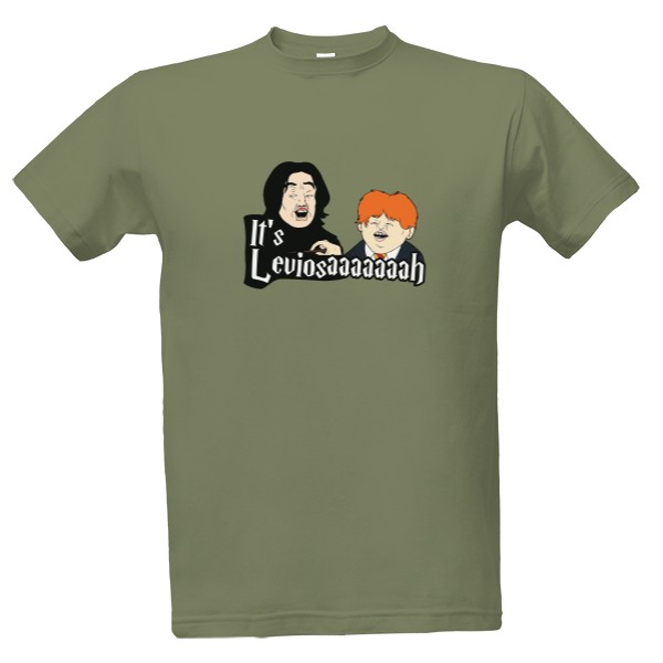Tričko s potiskem It's leviosaaaaaah