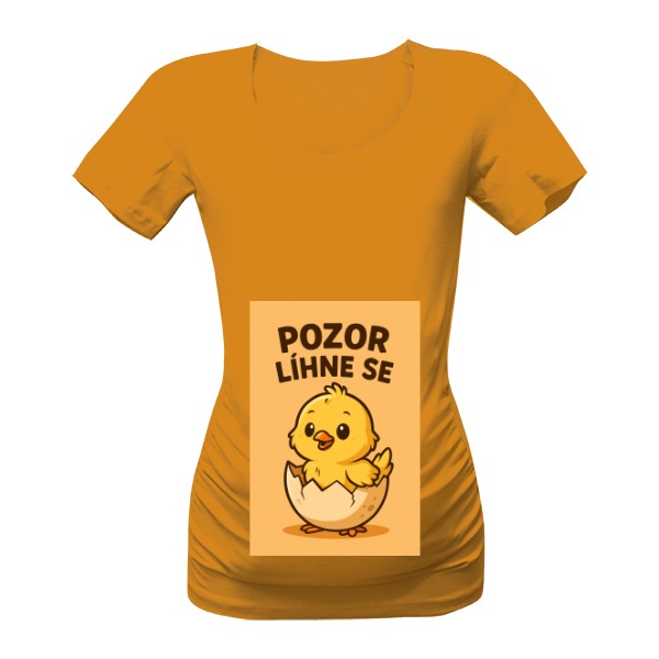 Tričko s potiskem Líhne se