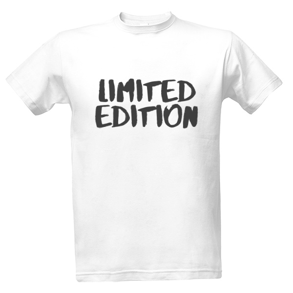 Tričko s potiskem Limitovaná edice