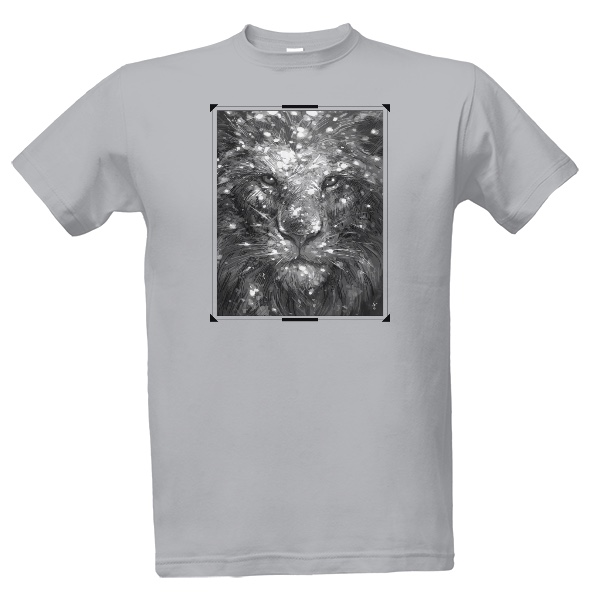 Tričko s potiskem Lion (Pánské Triko)
