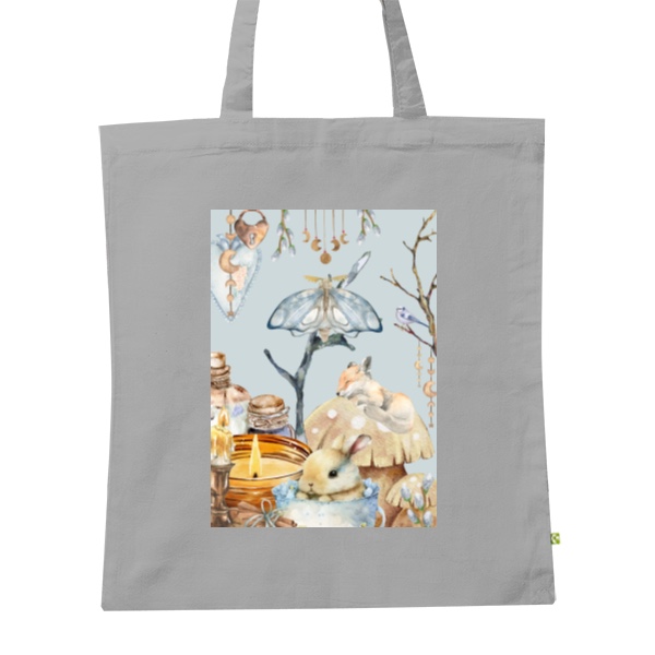 BIO plátěná taška s potiskem Liščí taška