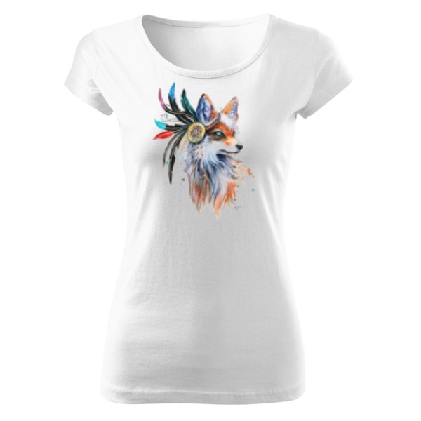 Tričko s potiskem Liščice