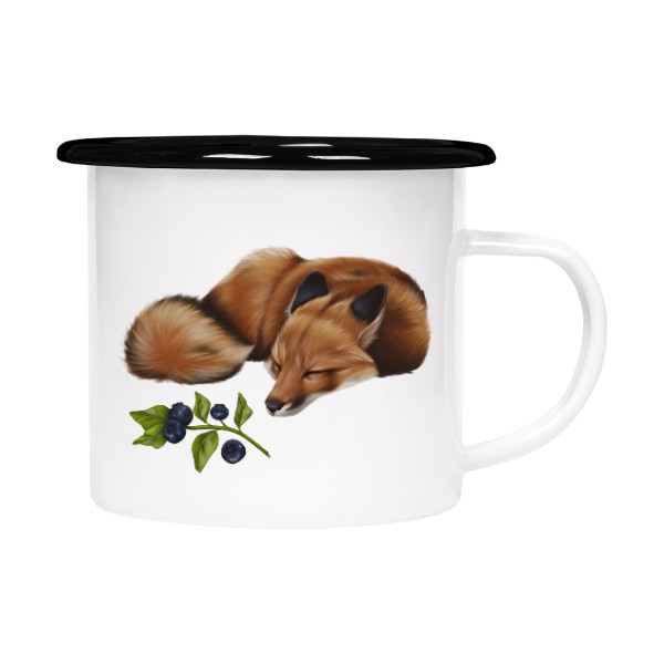 Liška na plecháčku