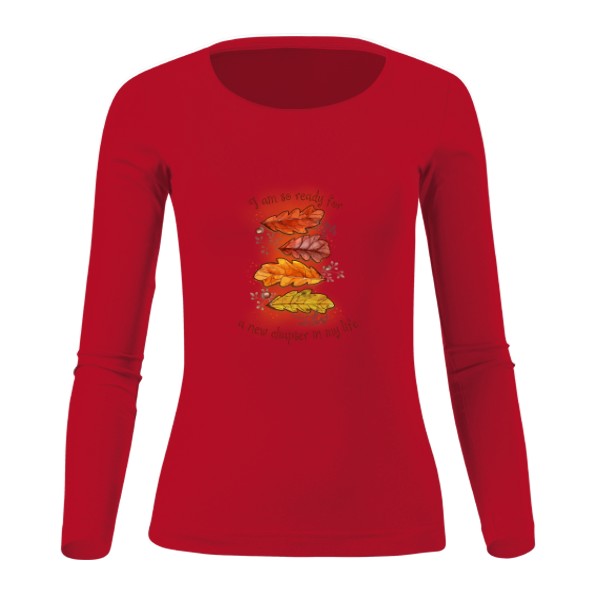 Tričko s potiskem Listí