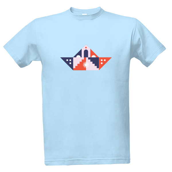 Tričko s potlačou Lodička