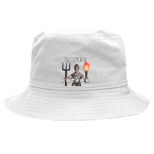 Klobúk s potlačou Lofec potfor