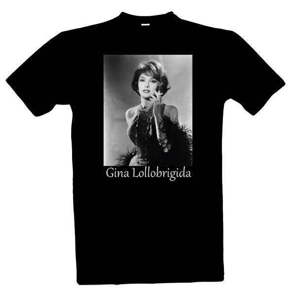 Tričko s potiskem Gina Lollobrigida