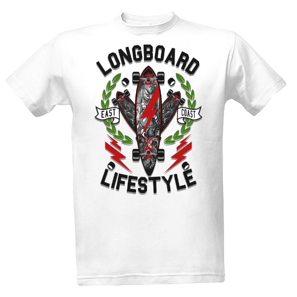 Tričko s potiskem Longboard Classic Ramirez hip hop