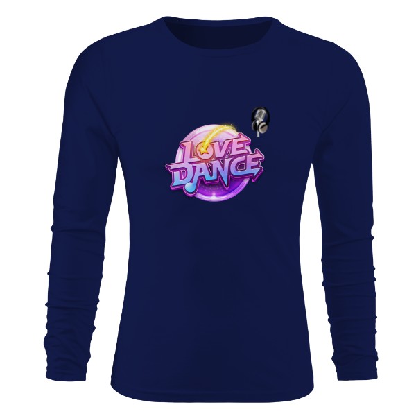 Tričko s potiskem Longstyle blue1