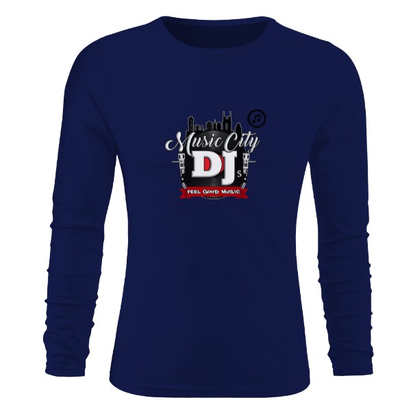 Tričko s potiskem Longstyle blue5