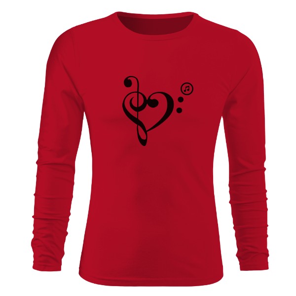 Tričko s potiskem Longstyle red9