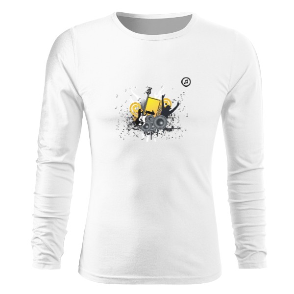 Tričko s potiskem Pánské tričko Long abstract 27