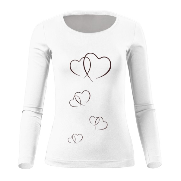 Tričko s potiskem longstyled12