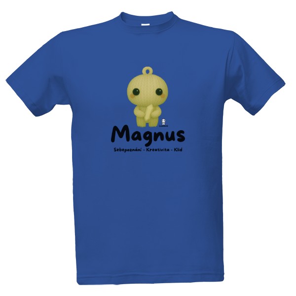 Tričko s potiskem Loomins - Magnus - Magnezit