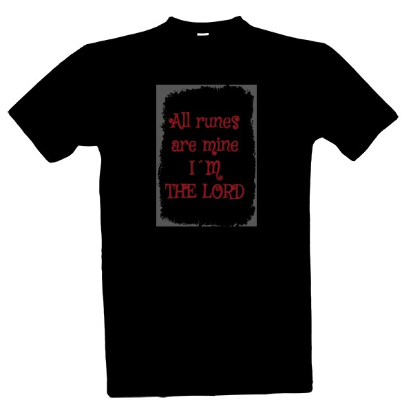 Tričko s potiskem LORD 