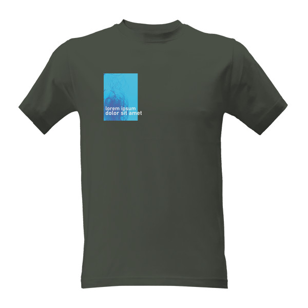 Tričko s potlačou Lorem ipsum