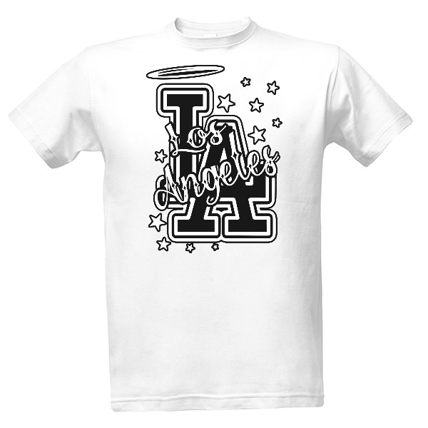 Tričko s potiskem Los Angeles BW Classic Ramirez hip hop