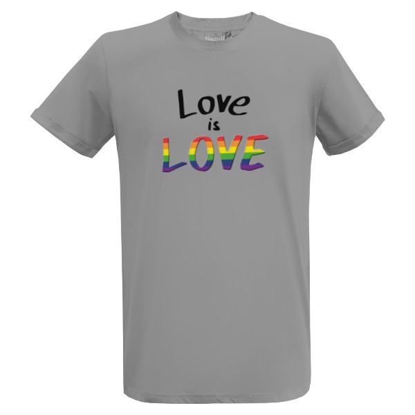 Tričko s potiskem LOVE IS LOVE