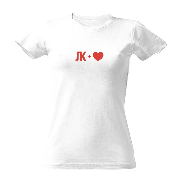 Tričko s potiskem Luky - love