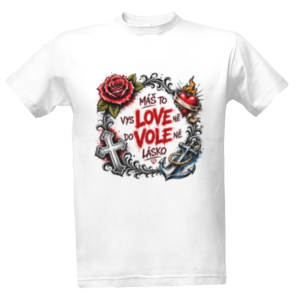 T-shirt Love vole