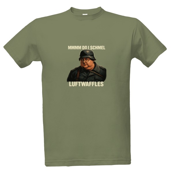 Tričko s potiskem Luftwaffles