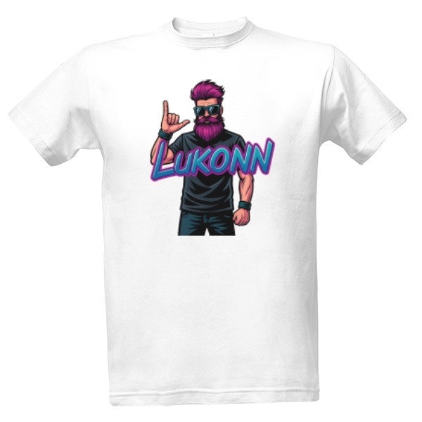 Tričko s potiskem Lukonn men9