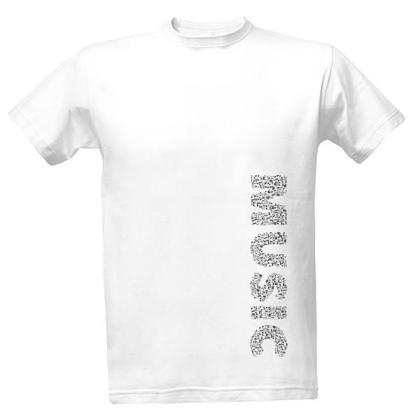 Tričko s potlačou abstract