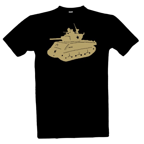 Tričko s potiskem M4 sherman