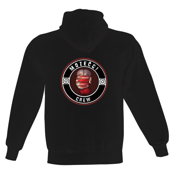 Mozečci Crew Mikina Pánská Černá