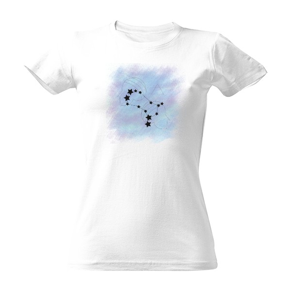 Tričko s potiskem Madam blíženec 