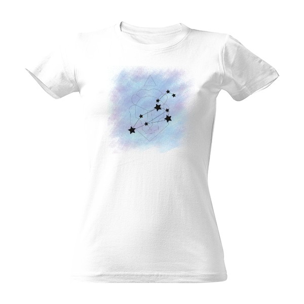 Tričko s potiskem Madam lev