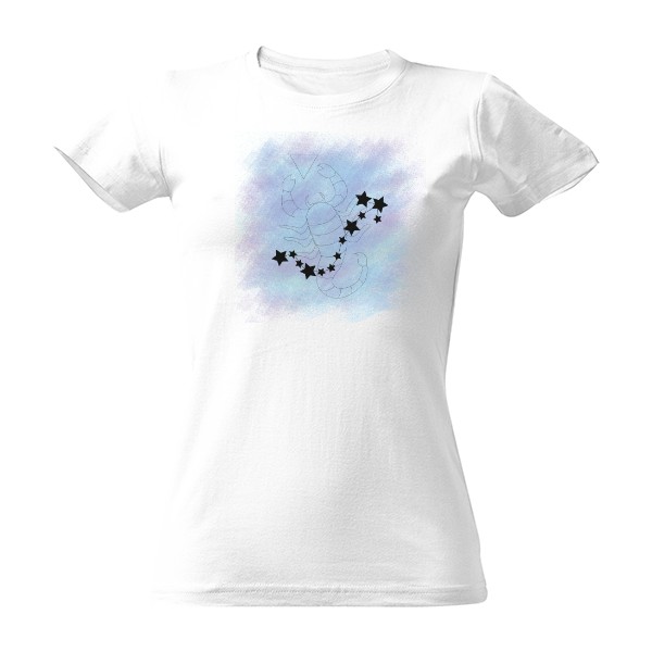 Tričko s potiskem Madam štír 